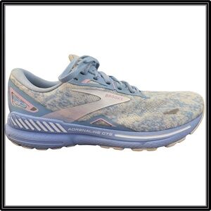 Brooks Adrenaline GTS 23 Women’s 11 Running Shoes Blue Stability EUC 1203811B493